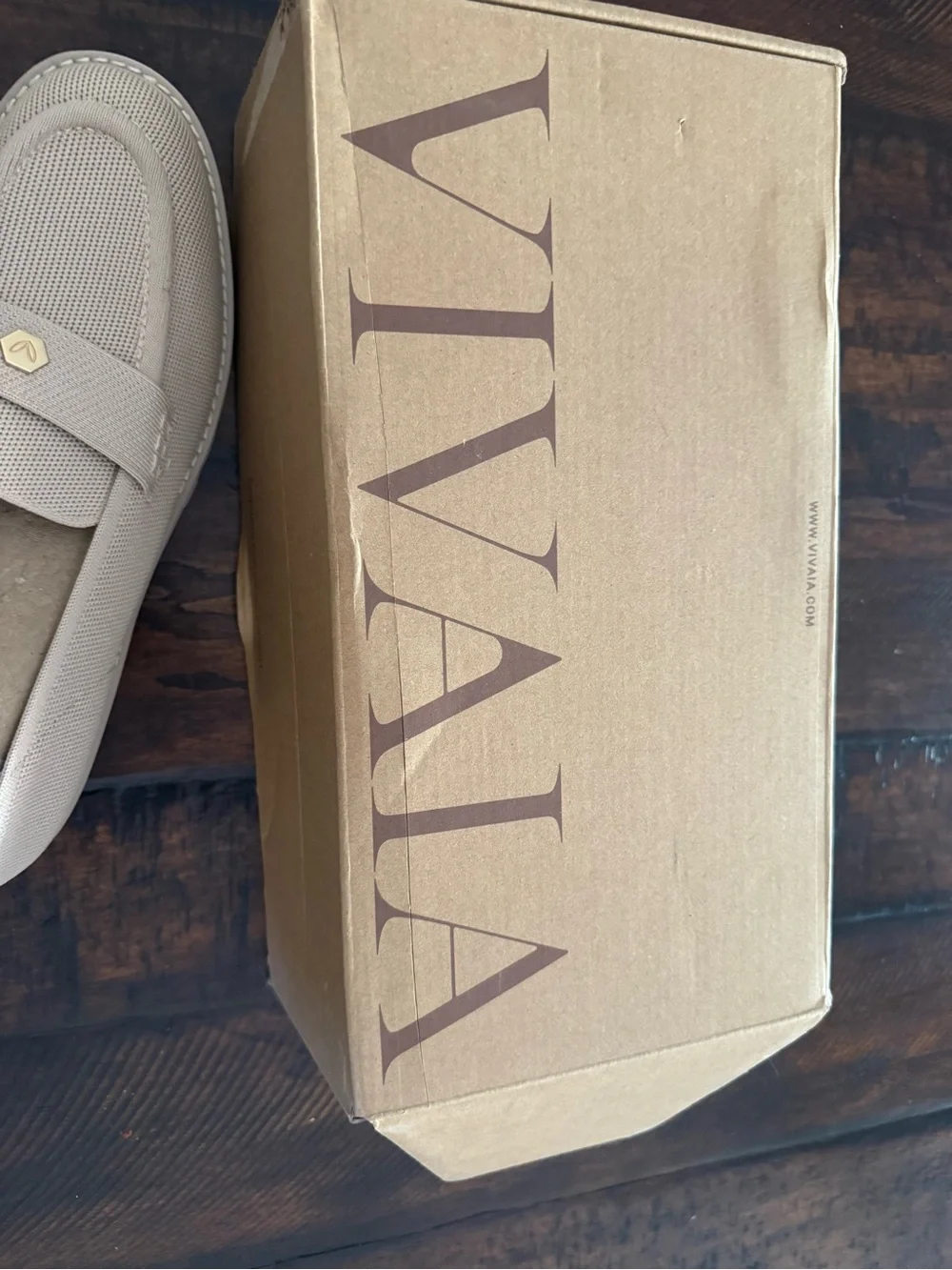 Women’s Vivaia Beige Slip-On Loafers — Casual Comfort